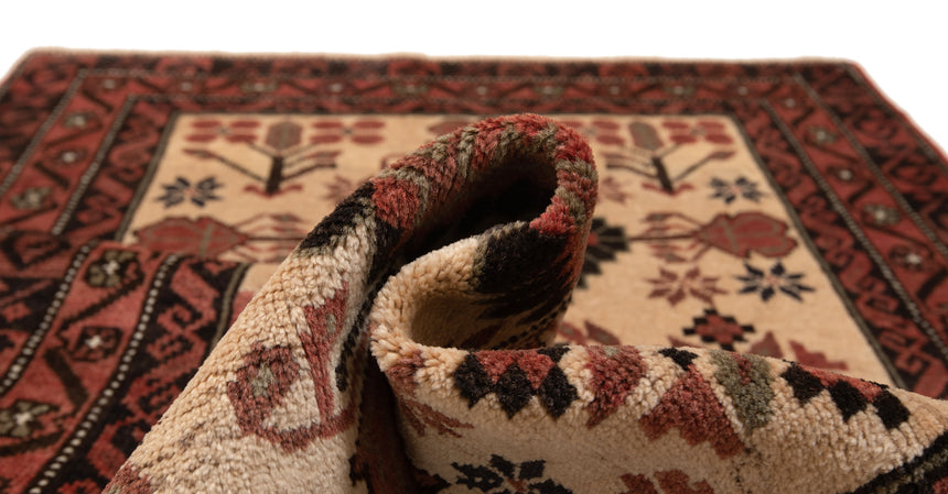 Alfombra persa Hamedan | 154 x 89 cm