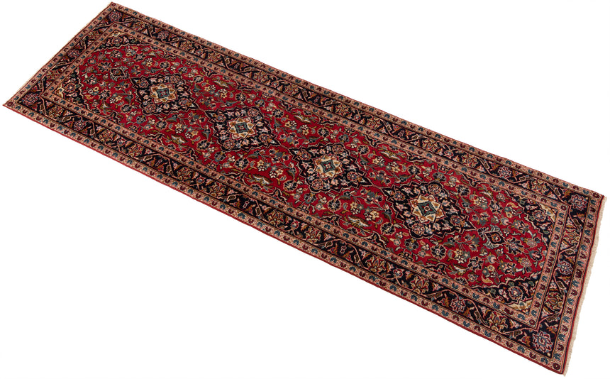 Alfombra persa Kashan | 297 x 87 cm