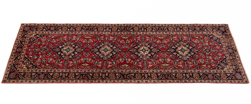 Alfombra persa Kashan | 297 x 87 cm