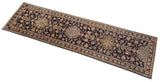 Alfombra persa Kashan | 287 x 74 cm