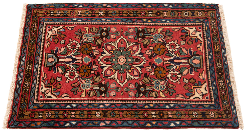 Alfombra persa Hamedan | 103 x 63 cm