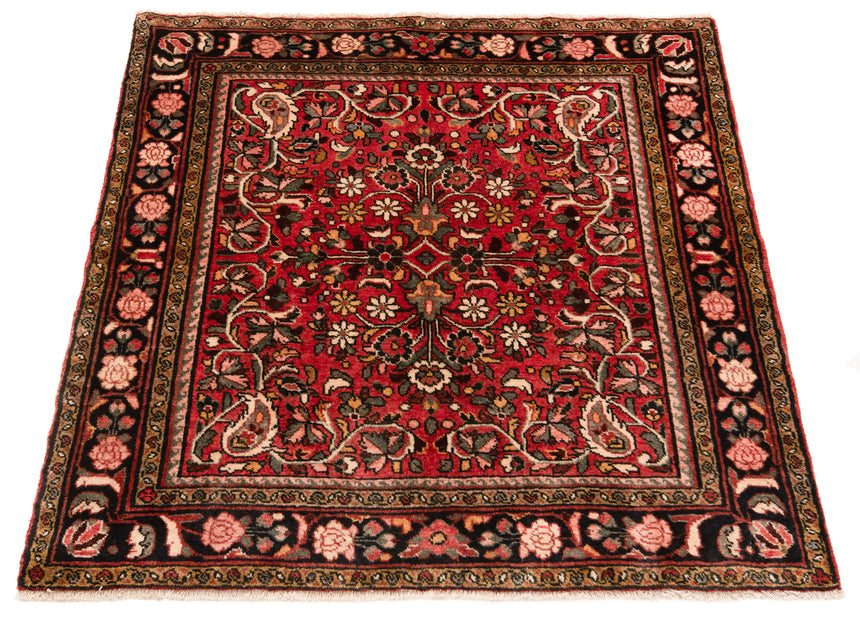 Alfombra persa Hamedan | 105 x 105 cm