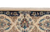 Alfombra persa de seda Nain 6 La | 200 x 130 cm