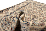 Alfombra persa de seda Nain 6 La | 200 x 130 cm