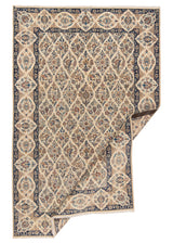 Alfombra persa de seda Nain 6 La | 200 x 130 cm