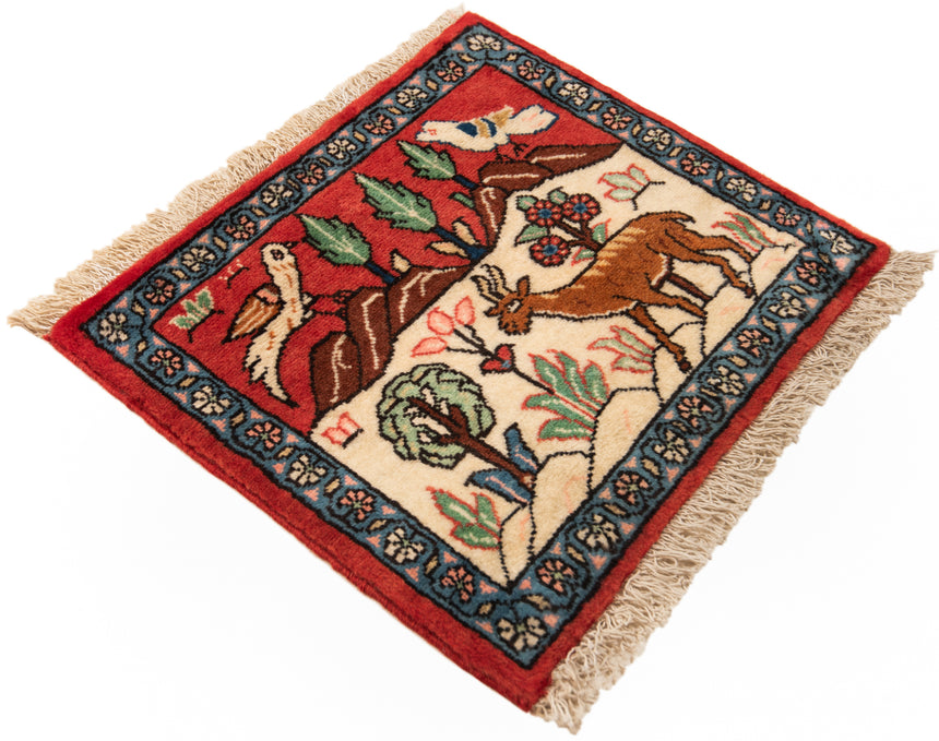 Alfombra persa Sarough | 32 x 42 cm