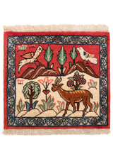 Alfombra persa Sarough | 37 x 41 cm