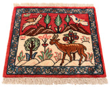 Alfombra persa Sarough | 37 x 41 cm