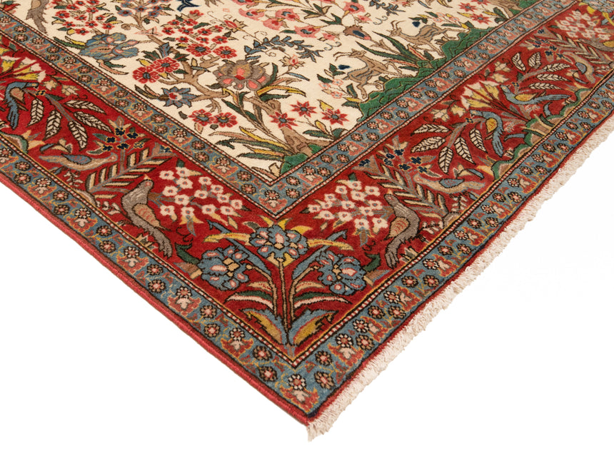 Alfombra persa Qom | 209 x 140 cm