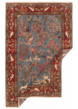 Alfombra persa Qom | 210 x 135 cm