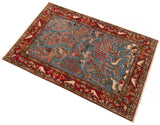 Alfombra persa Qom | 210 x 135 cm