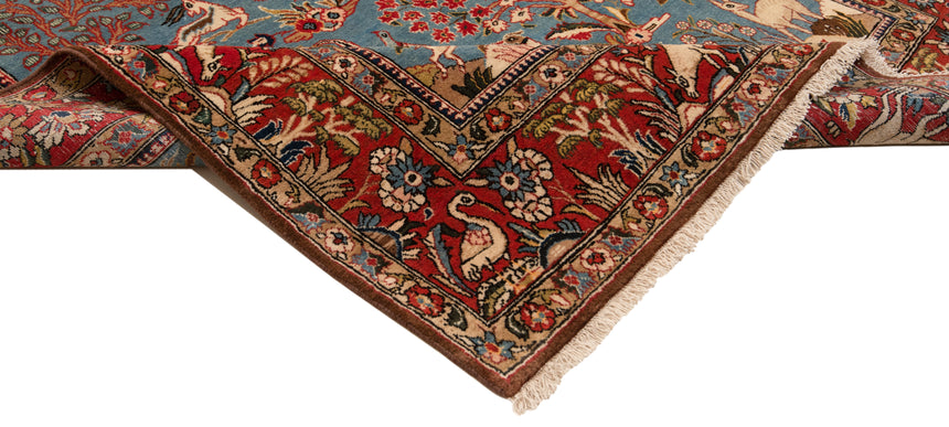 Alfombra persa Qom | 210 x 135 cm