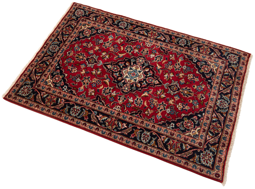Alfombra persa Kashan | 147 x 100 cm