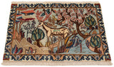 Alfombra persa Kashan | 50 x 76 cm