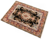 Alfombra persa Tabriz 70 Raj de lana y seda | 203 x 146 cm