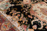Alfombra persa Tabriz 70 Raj de lana y seda | 203 x 146 cm
