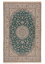 Alfombra persa Nain 9La | 308 x 198 cm