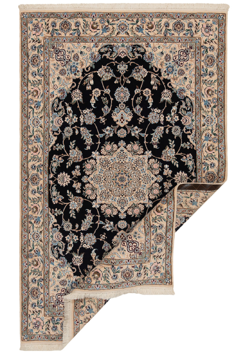 Alfombra persa Nain 9La | 195 x 125 cm
