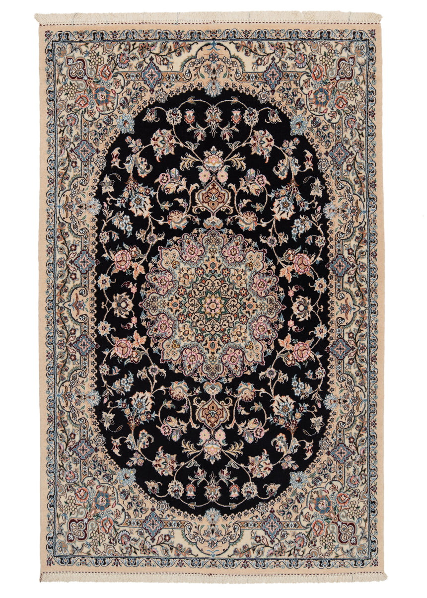 Alfombra persa Nain 9La | 200 x 127 cm