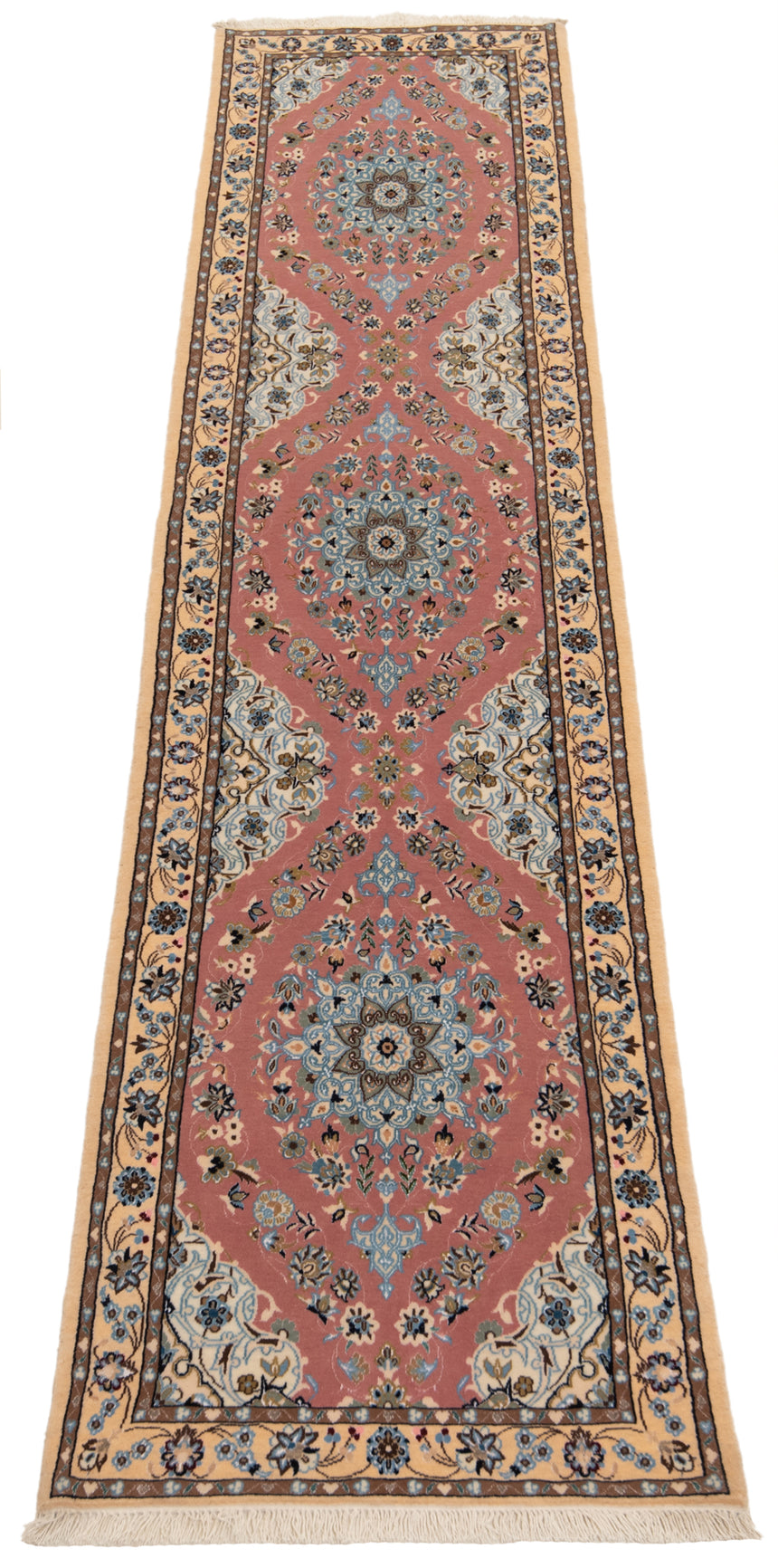 Alfombra persa Nain 6La | 273 x 60 cm