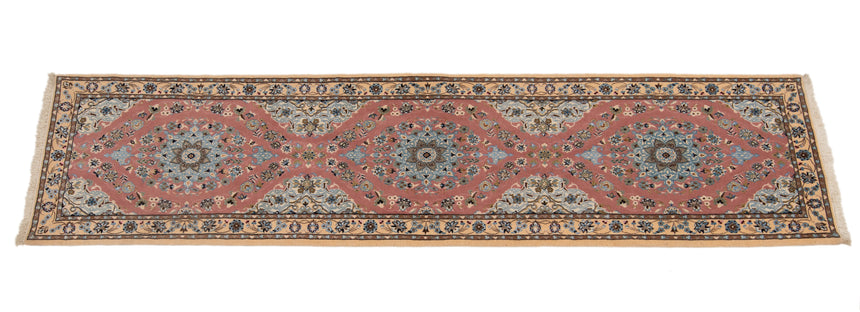 Alfombra persa Nain 6La | 273 x 60 cm
