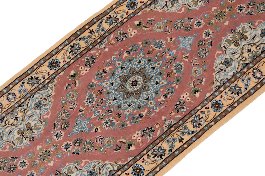 Alfombra persa Nain 6La | 273 x 60 cm