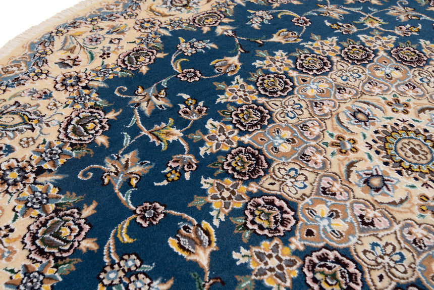 Alfombra persa Nain 9La | 143 x 143 cm