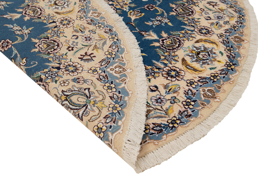 Alfombra persa Nain 9La | 143 x 143 cm