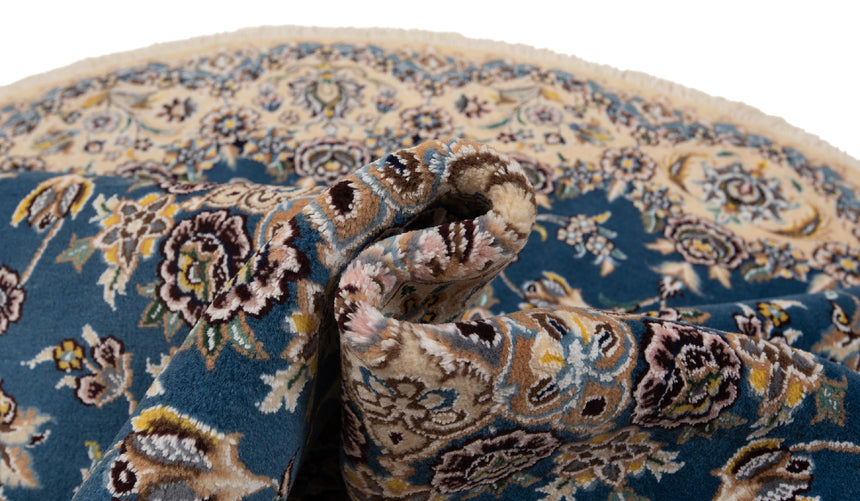 Alfombra persa Nain 9La | 143 x 143 cm