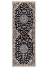 Alfombra persa Nain 9La | 220 x 76 cm