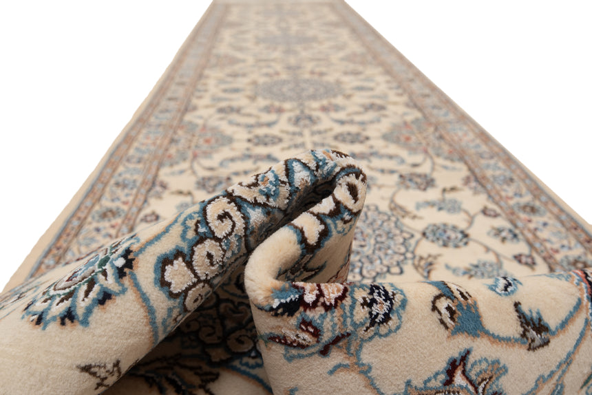 Alfombra persa Nain 9La | 520 x 97 cm