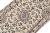 Alfombra persa Nain 9La | 315 x 98 cm