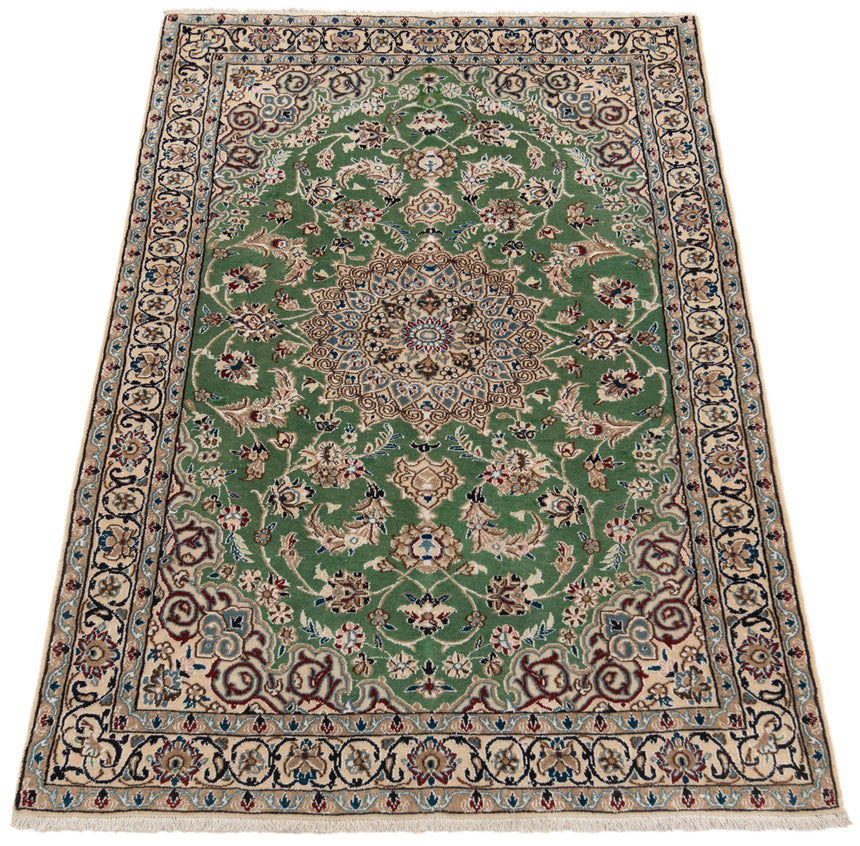 Alfombra persa Nain 9La | 165 x 108 cm