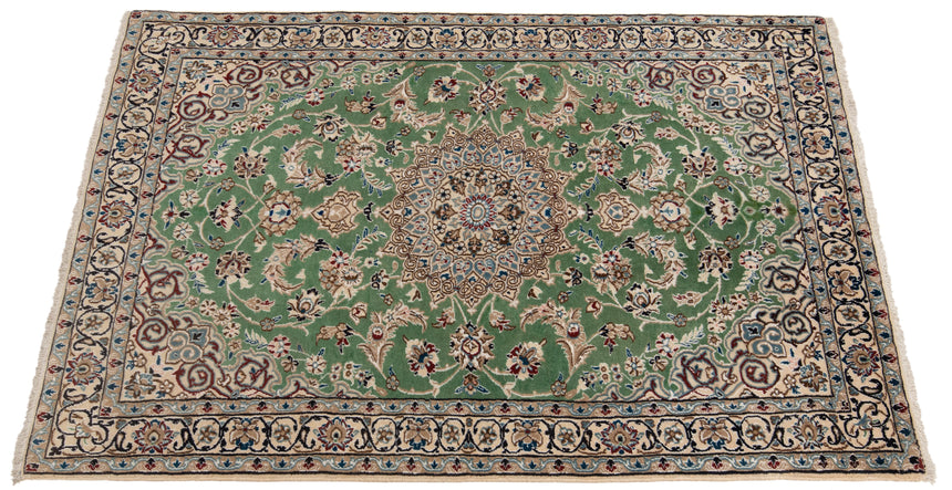 Alfombra persa Nain 9La | 165 x 108 cm