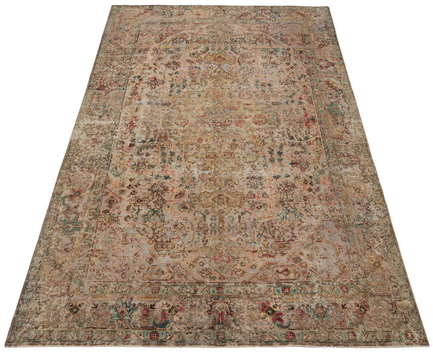 Alfombra de relieve vintage | 295 x 192 cm