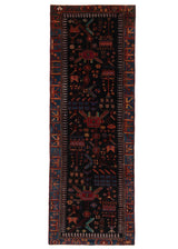 Alfombra persa Nahavand | 277 x 94 cm