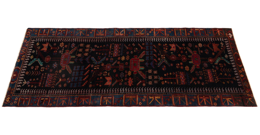 Alfombra persa Nahavand | 277 x 94 cm