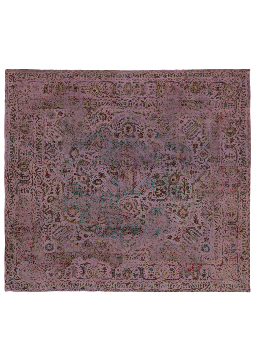 Alfombra de relieve vintage | 260 x 286 cm