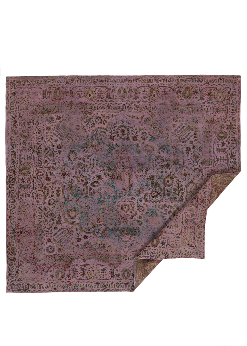 Alfombra de relieve vintage | 260 x 286 cm