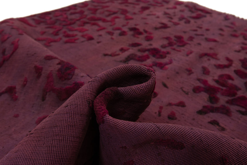 Alfombra de relieve vintage | 218 x 170 cm