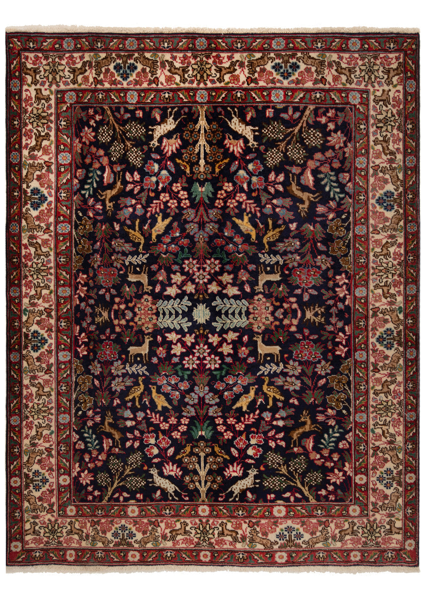 Alfombra persa Tabriz | 180 x 142 cm