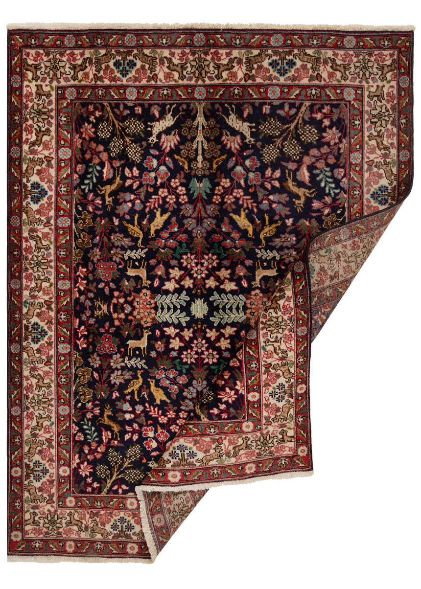 Alfombra persa Tabriz | 180 x 142 cm