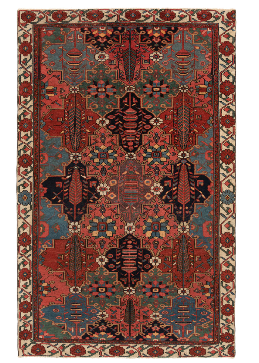 Alfombra persa Bakhtiar Patina | 179 x 124 cm
