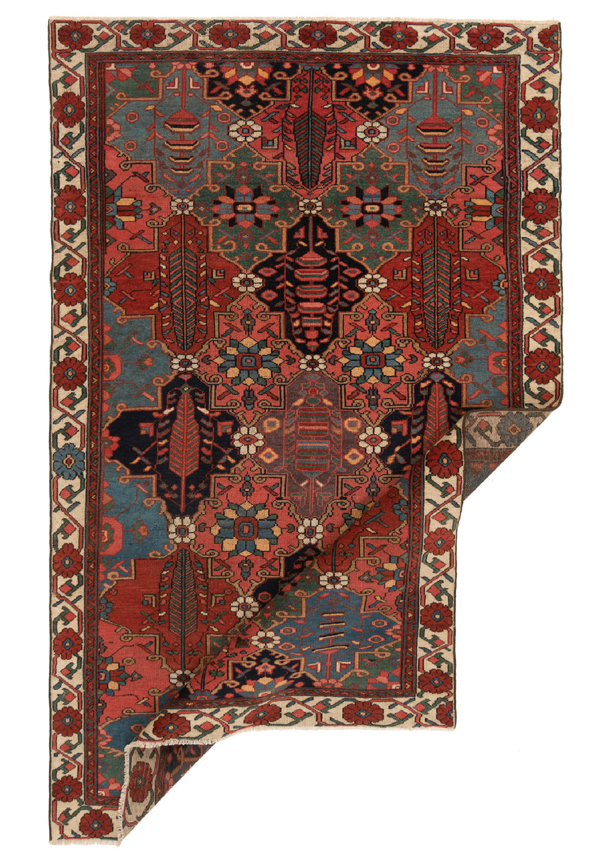 Alfombra persa Bakhtiar Patina | 179 x 124 cm
