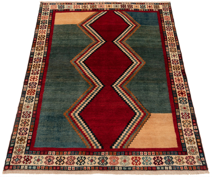 Alfombra persa Gabbeh | 181 x 147 cm