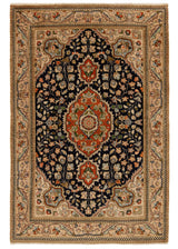 Alfombra persa Tabriz Tabatabai | 146 x 95 cm