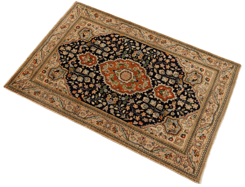 Alfombra persa Tabriz Tabatabai | 146 x 95 cm