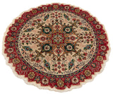 Alfombra persa Tabriz Patina | 90 x 90 cm