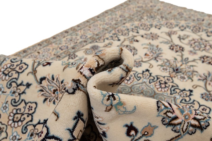 Alfombra persa Nain 9La | 190 x 124 cm