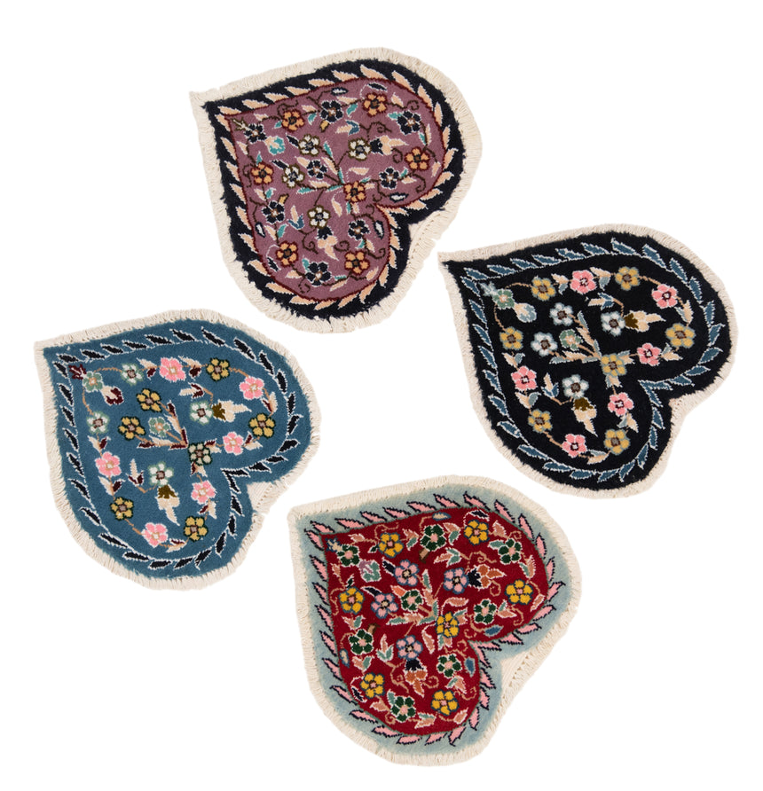 Alfombra persa Nain 9La | 35 x 30 cm